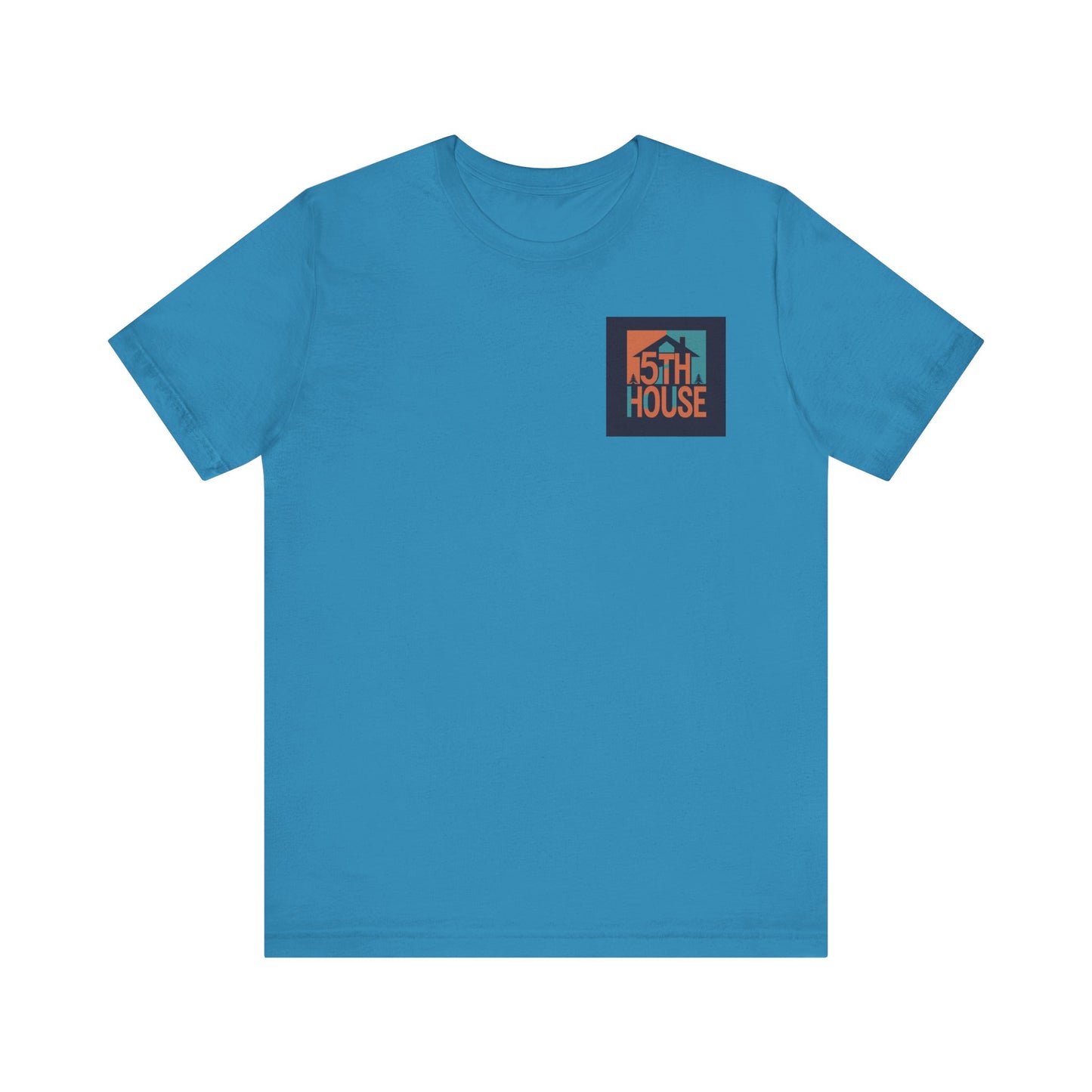 Retro 5th House Unisex Tee, Casual Graphic Tee, Gift for Friends, Summer Wear, Chill Vibes, Vintage Style Shirt