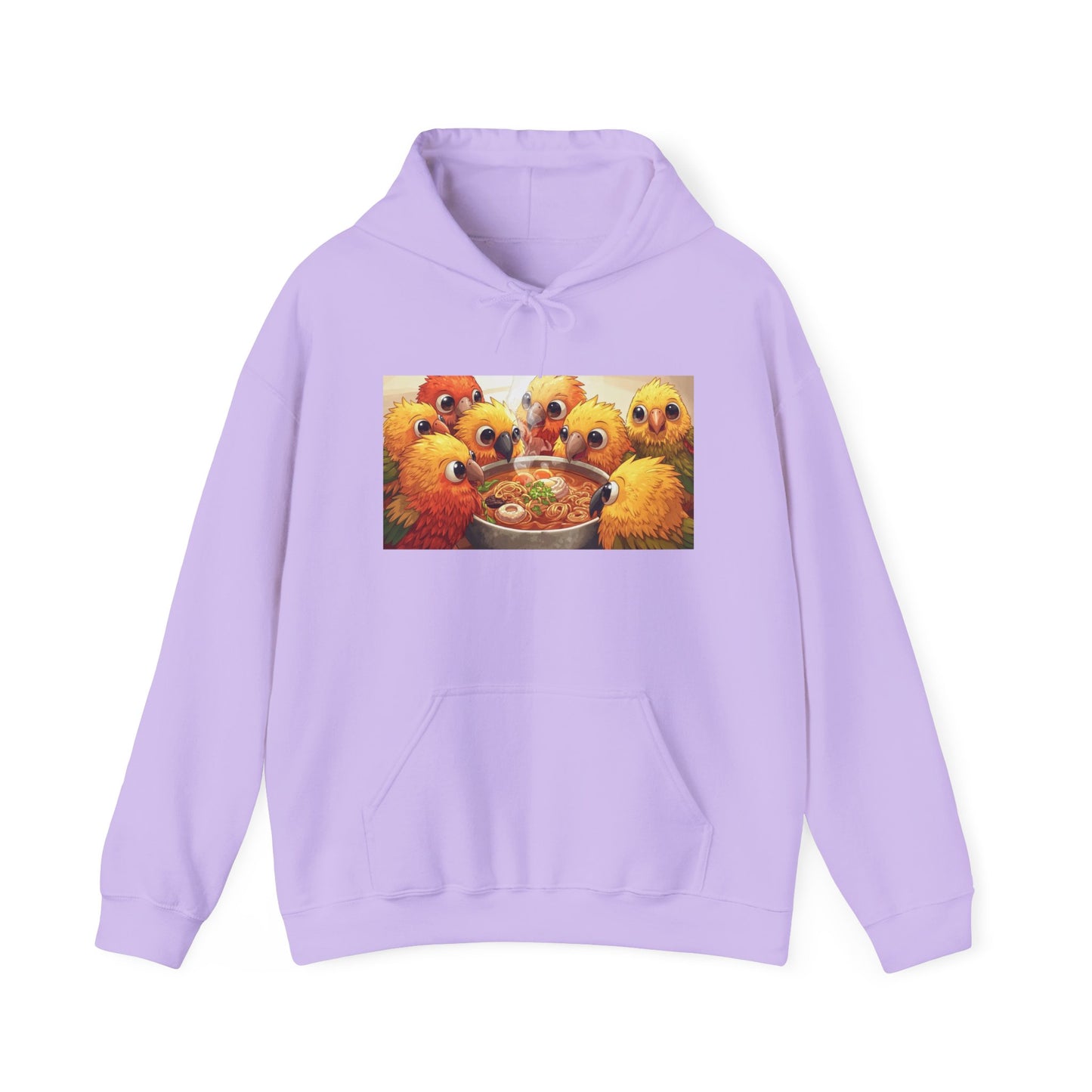 Cozy Parrot Party Hoodie - Fun Unisex Sweatshirt for Bird Lovers, Relaxed Style, Perfect Gift for Birthdays, Holidays, or Every Day