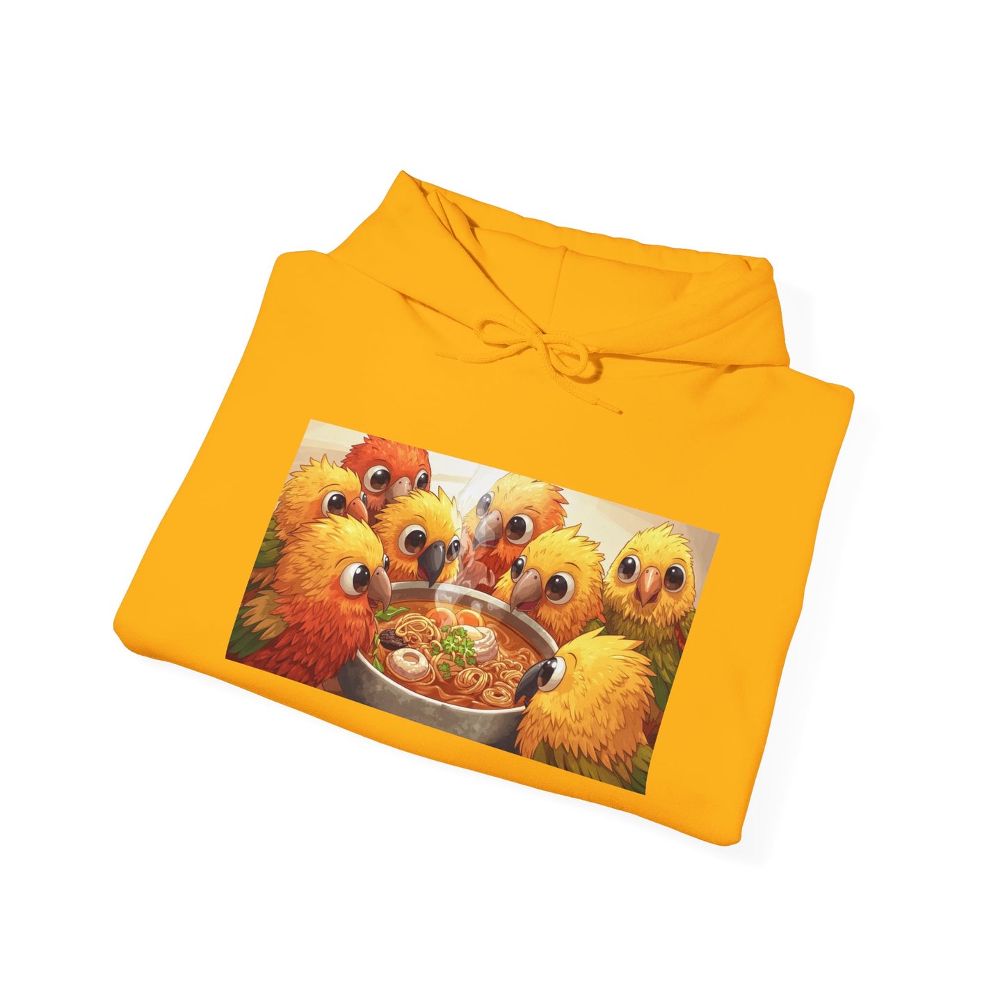 Cozy Parrot Party Hoodie - Fun Unisex Sweatshirt for Bird Lovers, Relaxed Style, Perfect Gift for Birthdays, Holidays, or Every Day