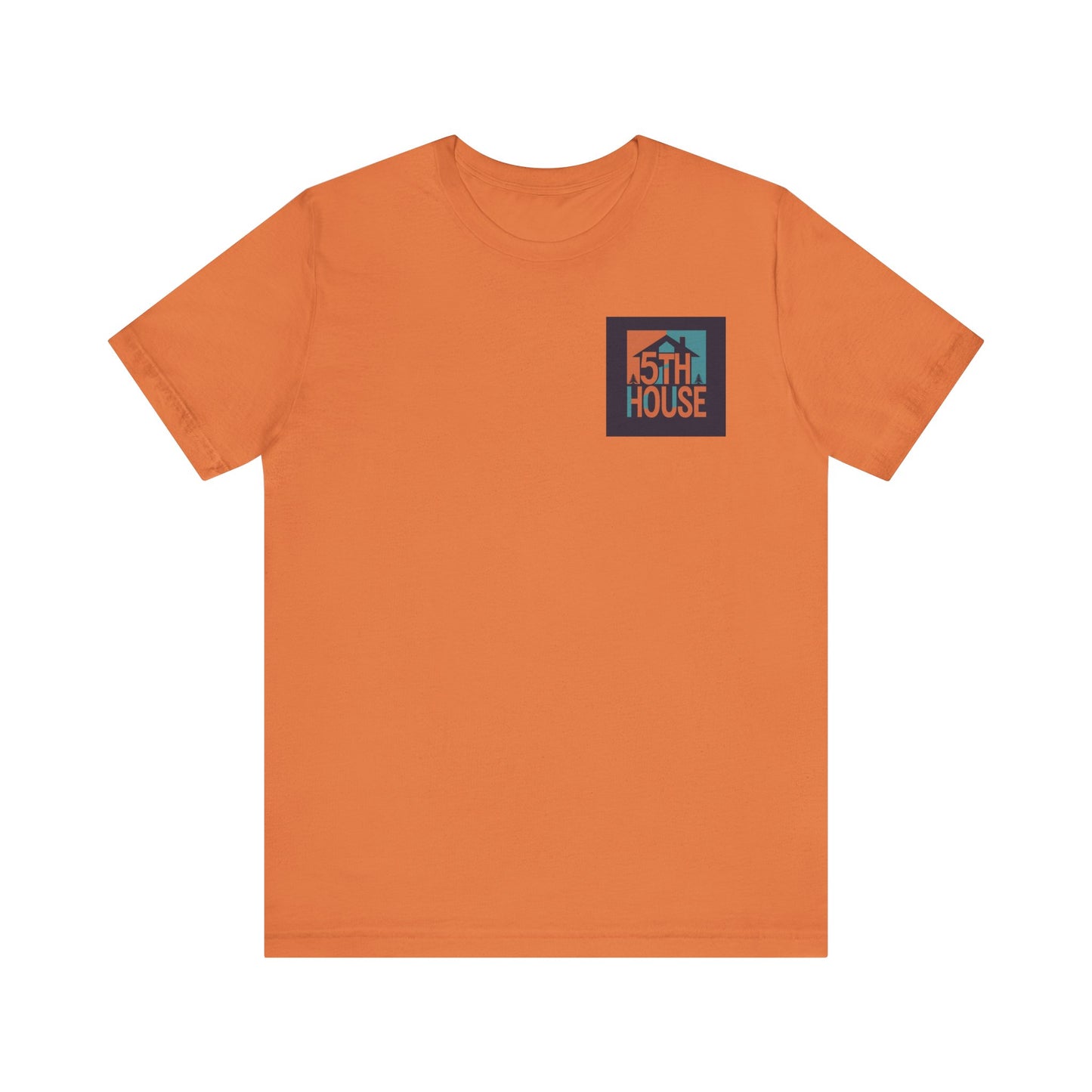 Retro 5th House Unisex Tee, Casual Graphic Tee, Gift for Friends, Summer Wear, Chill Vibes, Vintage Style Shirt