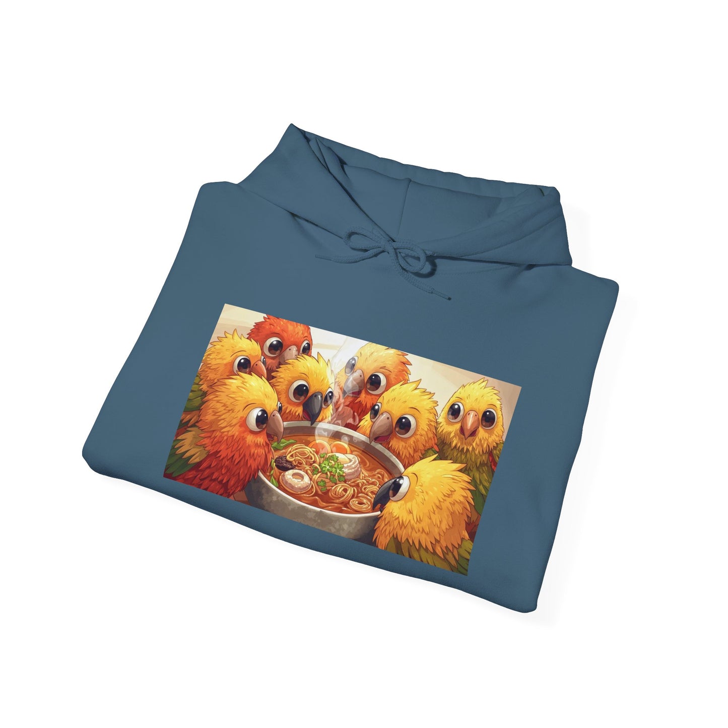 Cozy Parrot Party Hoodie - Fun Unisex Sweatshirt for Bird Lovers, Relaxed Style, Perfect Gift for Birthdays, Holidays, or Every Day