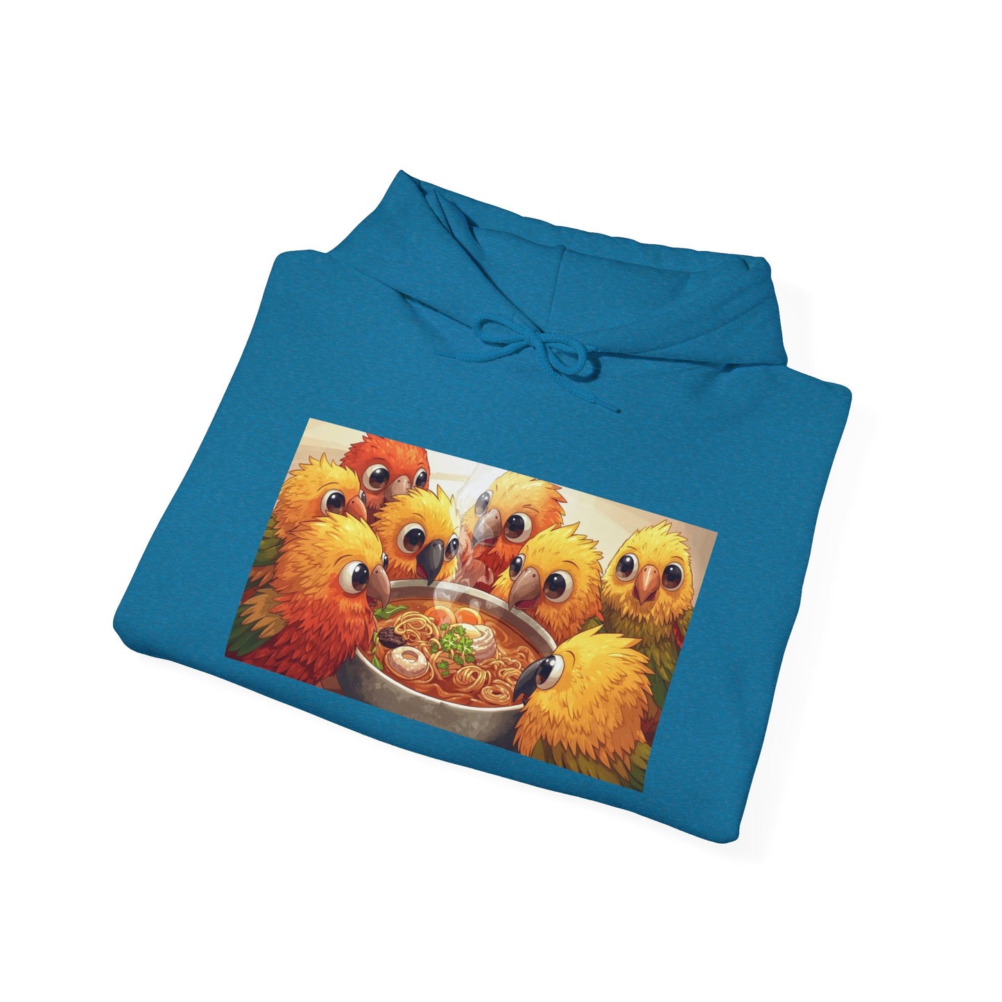 Cozy Parrot Party Hoodie - Fun Unisex Sweatshirt for Bird Lovers, Relaxed Style, Perfect Gift for Birthdays, Holidays, or Every Day