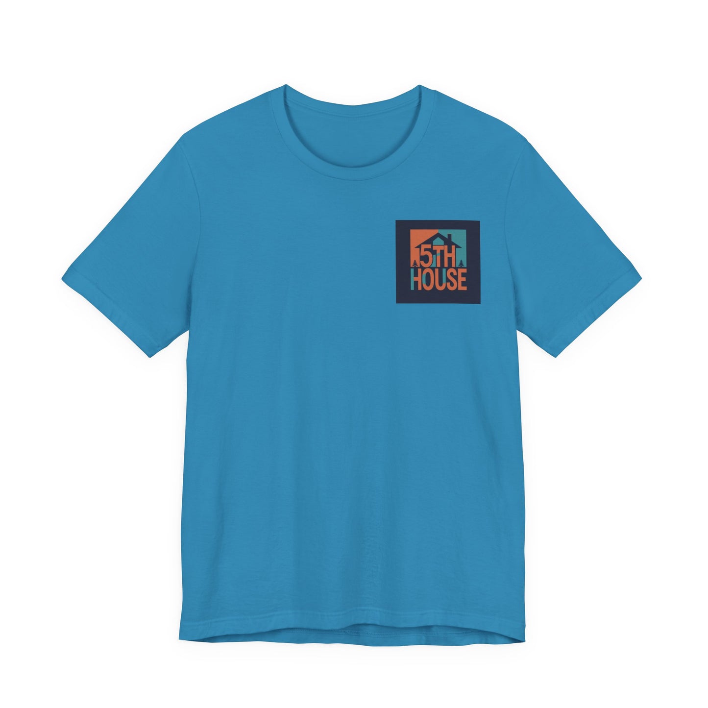 Retro 5th House Unisex Tee, Casual Graphic Tee, Gift for Friends, Summer Wear, Chill Vibes, Vintage Style Shirt