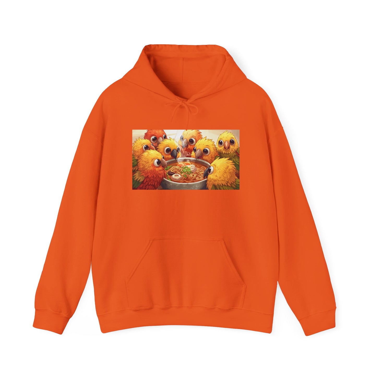 Cozy Parrot Party Hoodie - Fun Unisex Sweatshirt for Bird Lovers, Relaxed Style, Perfect Gift for Birthdays, Holidays, or Every Day