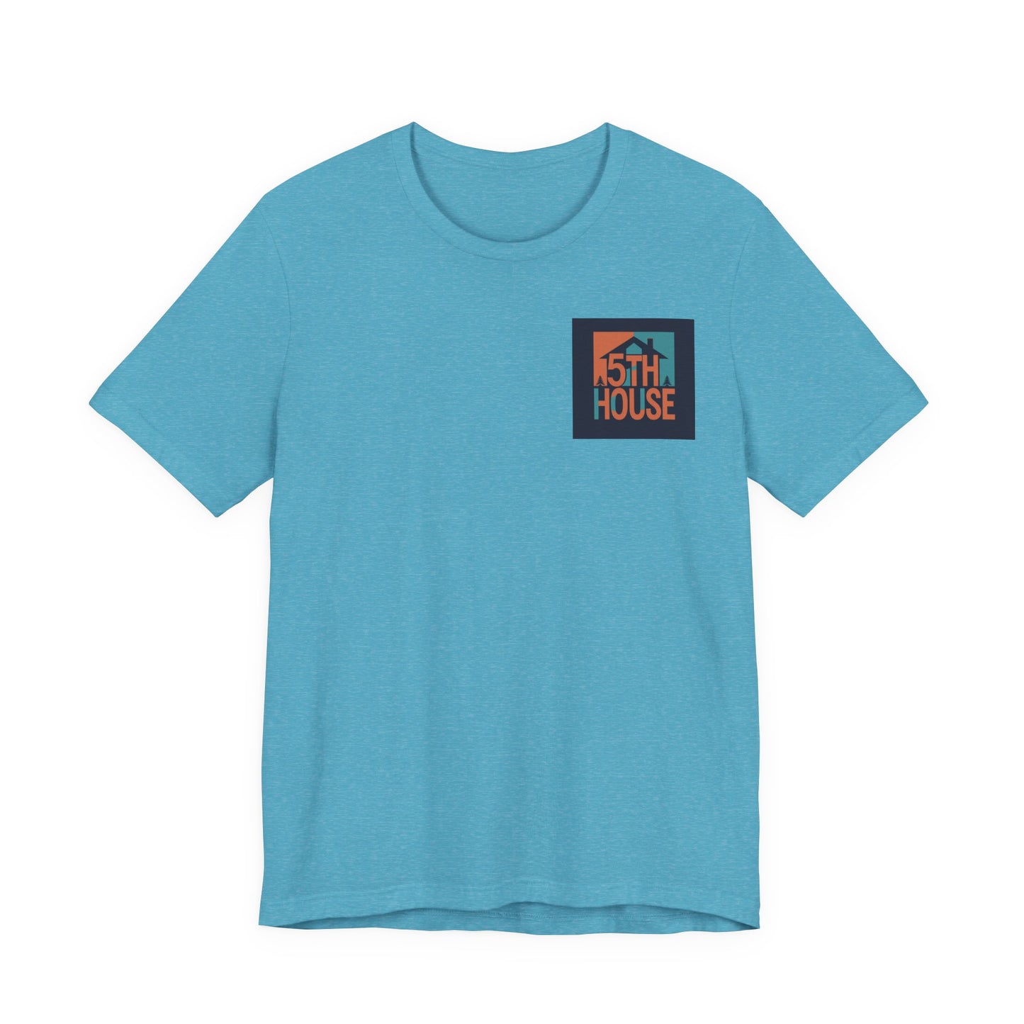 Retro 5th House Unisex Tee, Casual Graphic Tee, Gift for Friends, Summer Wear, Chill Vibes, Vintage Style Shirt