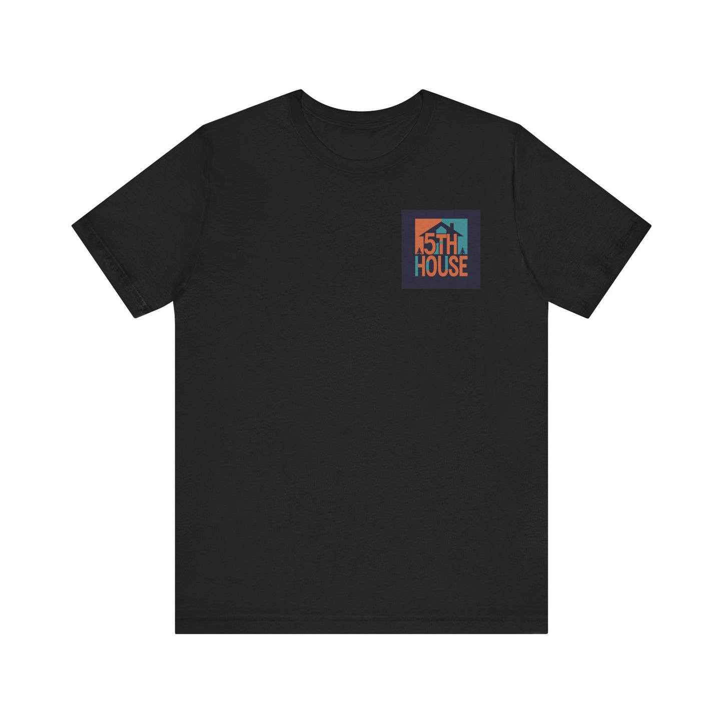 Retro 5th House Unisex Tee, Casual Graphic Tee, Gift for Friends, Summer Wear, Chill Vibes, Vintage Style Shirt