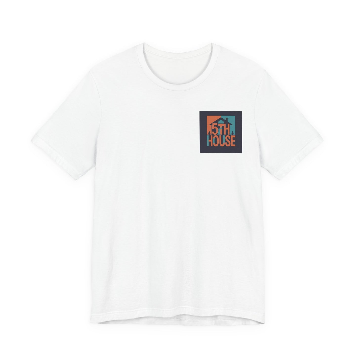 Retro 5th House Unisex Tee, Casual Graphic Tee, Gift for Friends, Summer Wear, Chill Vibes, Vintage Style Shirt