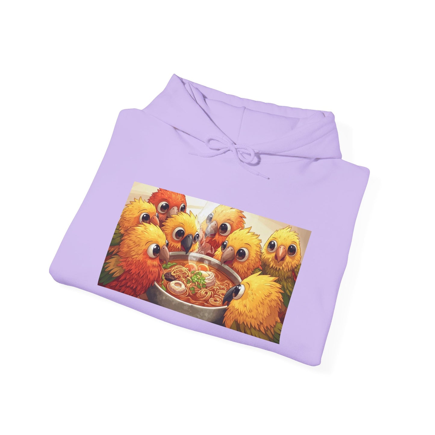 Cozy Parrot Party Hoodie - Fun Unisex Sweatshirt for Bird Lovers, Relaxed Style, Perfect Gift for Birthdays, Holidays, or Every Day