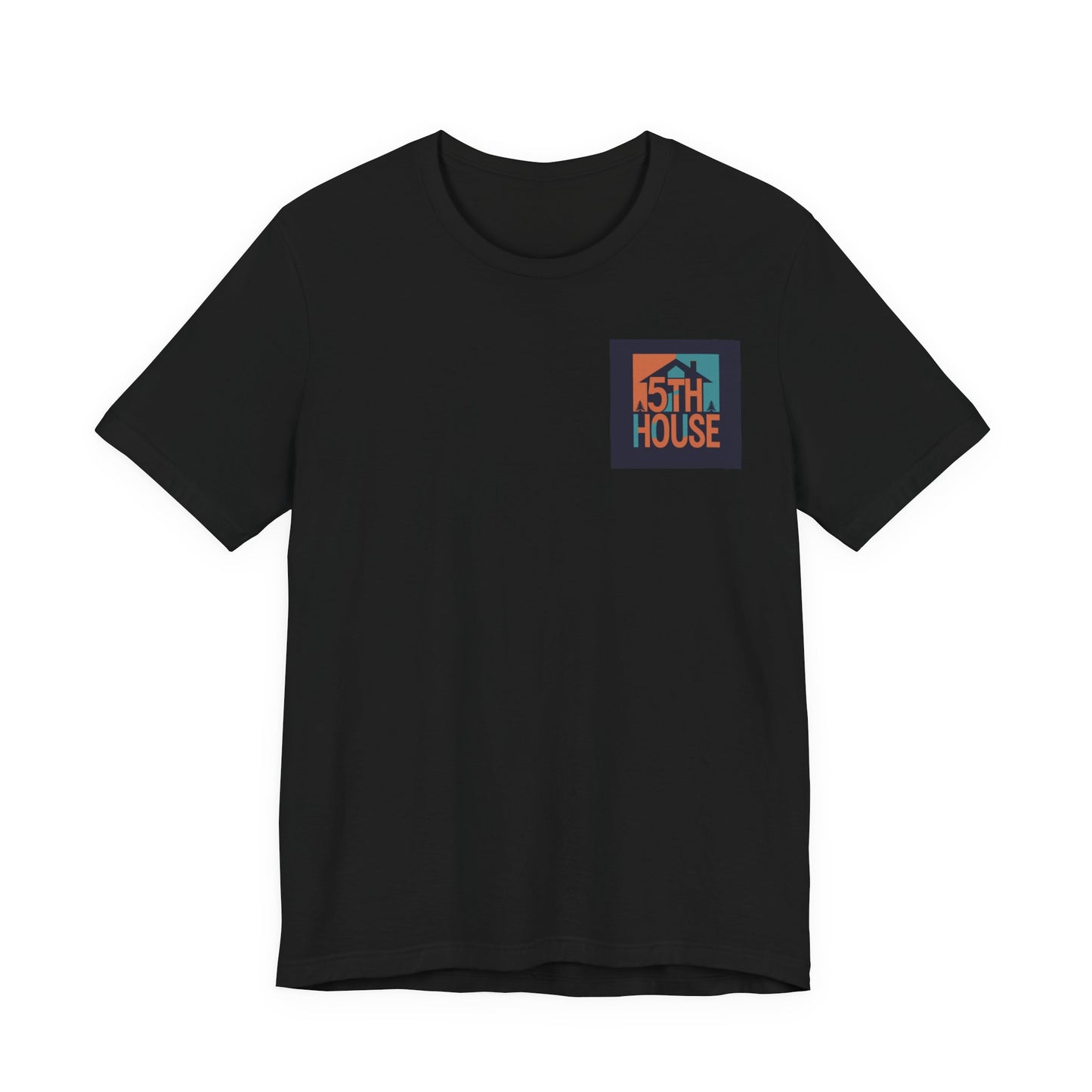 Retro 5th House Unisex Tee, Casual Graphic Tee, Gift for Friends, Summer Wear, Chill Vibes, Vintage Style Shirt
