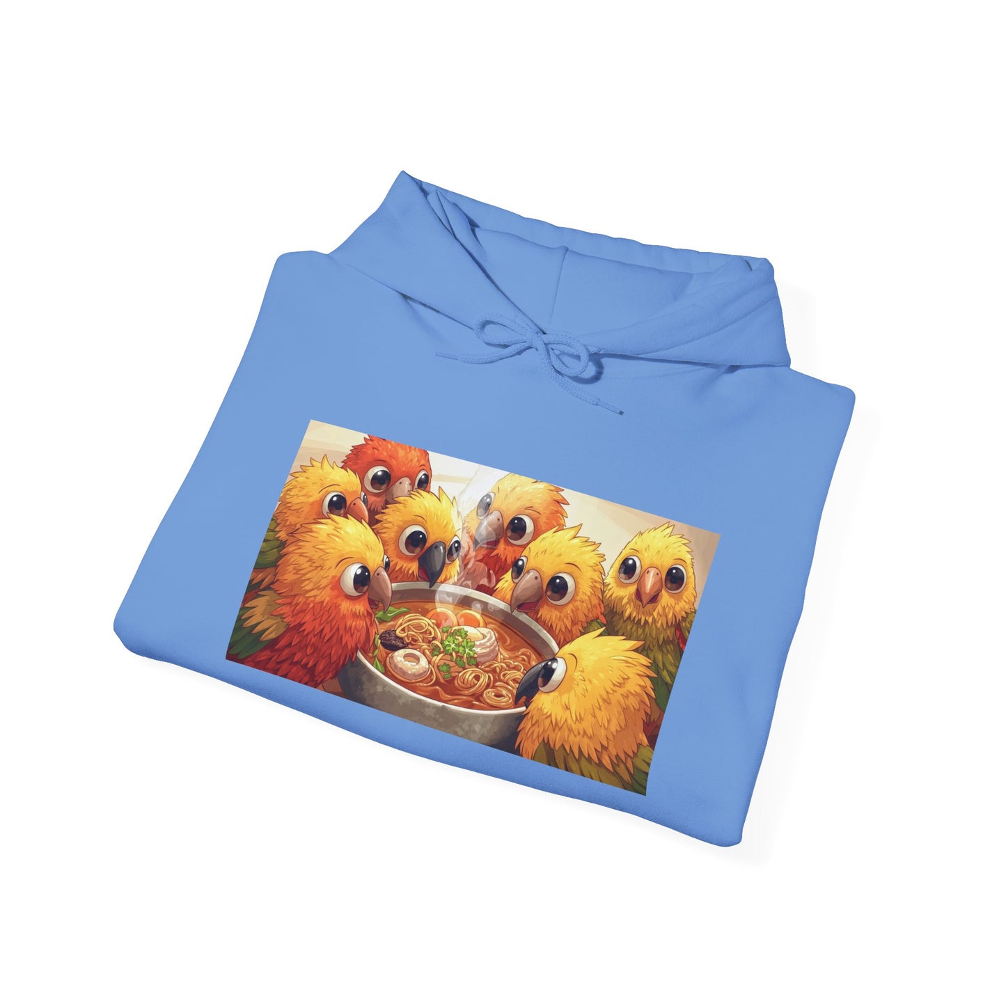 Cozy Parrot Party Hoodie - Fun Unisex Sweatshirt for Bird Lovers, Relaxed Style, Perfect Gift for Birthdays, Holidays, or Every Day