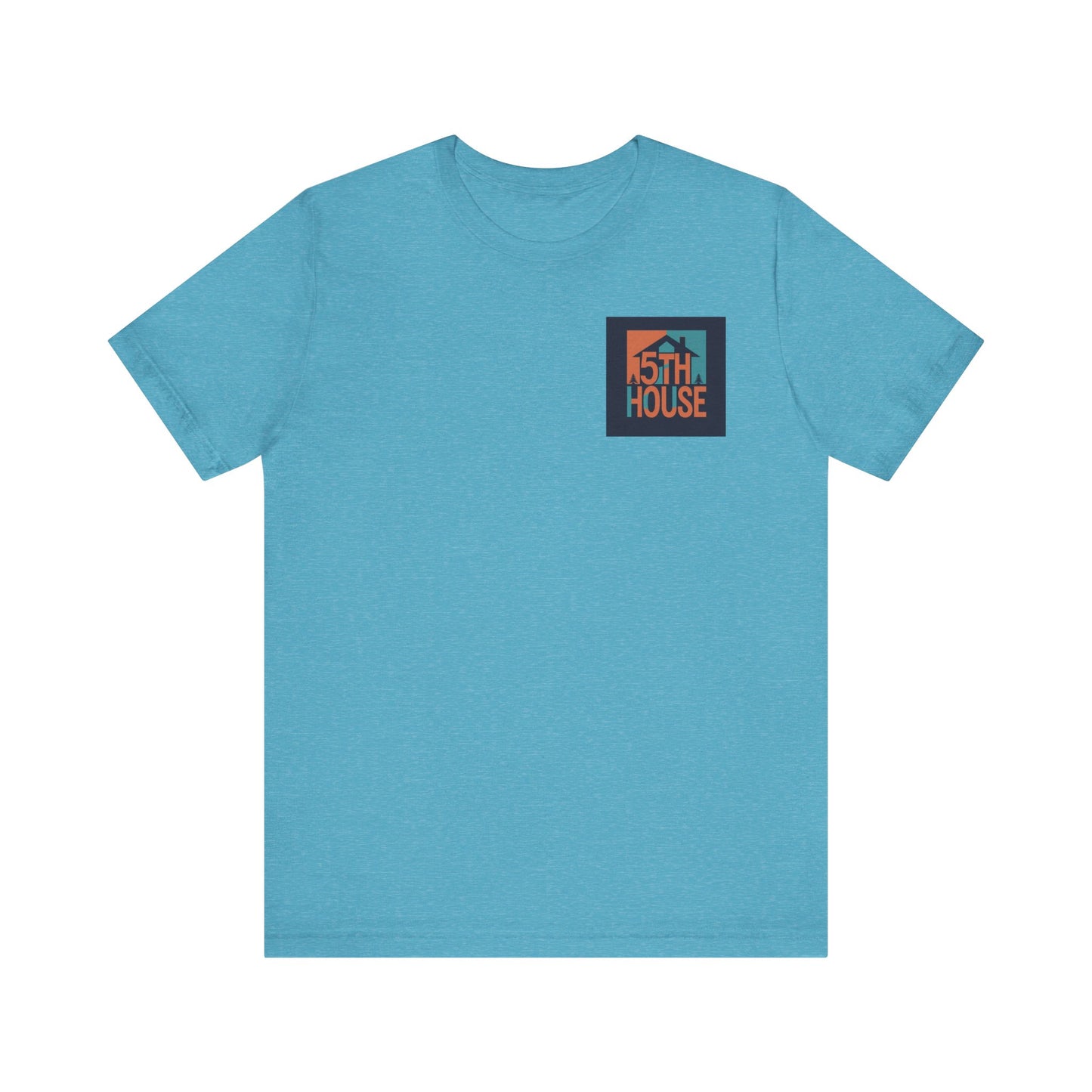 Retro 5th House Unisex Tee, Casual Graphic Tee, Gift for Friends, Summer Wear, Chill Vibes, Vintage Style Shirt
